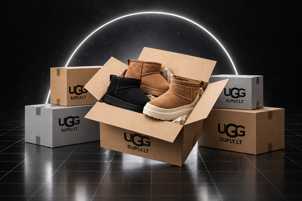 UGG stiliaus avalynės tiekėjas — SUPLY skaitmeninio tiekėjo kontakto iliustracija